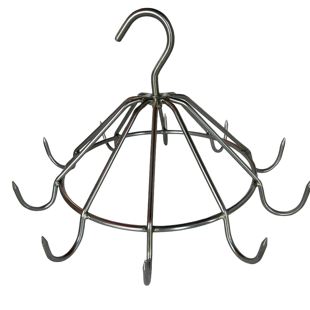 Revolving Round Hanger, 10 Hooks — Unknown